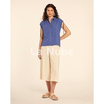 Camisa con estrellas azul - Imagen 2