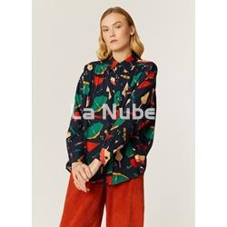 Camisa oversize umbrellas - Imagen 1