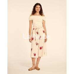 Culote con bordado de cangrejos crema - Imagen 1