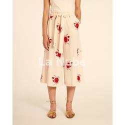 Culote con bordado de cangrejos crema - Imagen 2