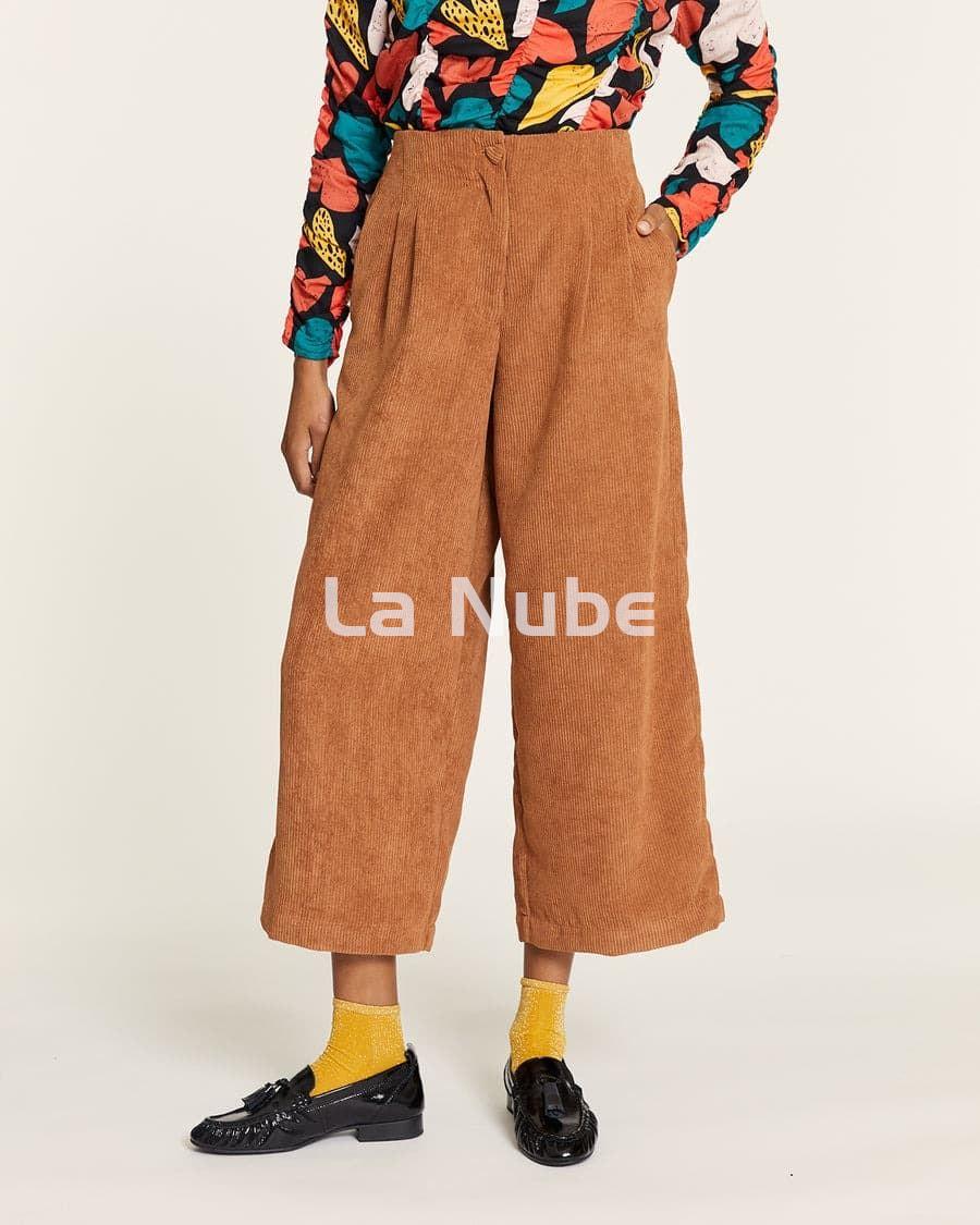 Culote de pana con pinzas toffe - Imagen 1