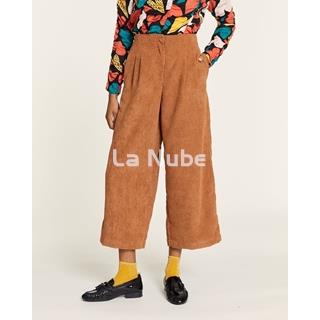 Culote de pana con pinzas toffe - Imagen 1