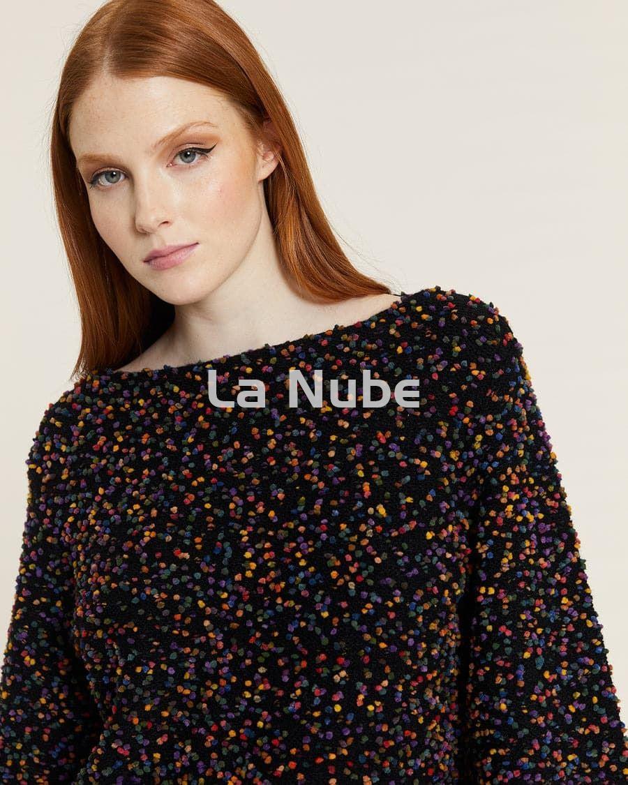 Jersey mini pompones negro - Imagen 7