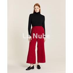 Pantalón de pana sin cierre rojo - Imagen 1