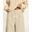 Pantalón tencel con pinzas beige - Imagen 1