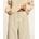 Pantalón tencel con pinzas beige - Imagen 1