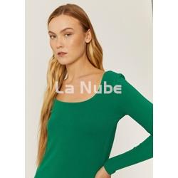 Top canalé cuello U - Imagen 2