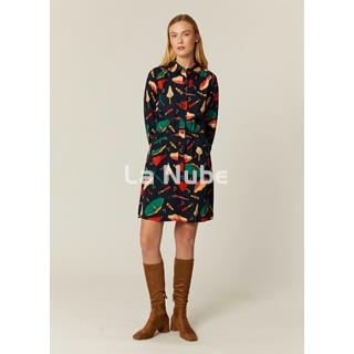 Vestido camisero corto Umbrellas - Imagen 2