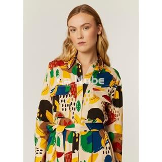 Vestido camisero fruity fall - Imagen 2