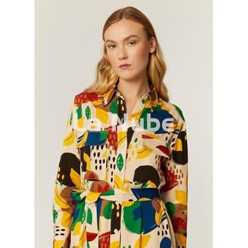 Vestido camisero fruity fall - Imagen 2