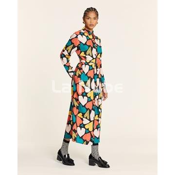 Vestido corazones camisero - Imagen 2